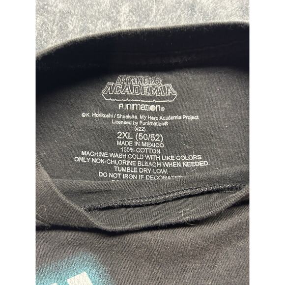 My Hero Academia T Shirt Funimation Print Size XXL Anime Unisex - Picture 2 of 6